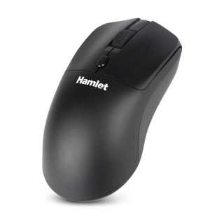 HAMLET MOUSE WIRELESS 2.4GHZ E BLUETOOTH 5.0 RICARICABILE